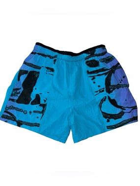 1980s S Jimmy-Z Patterned Shorts vintage